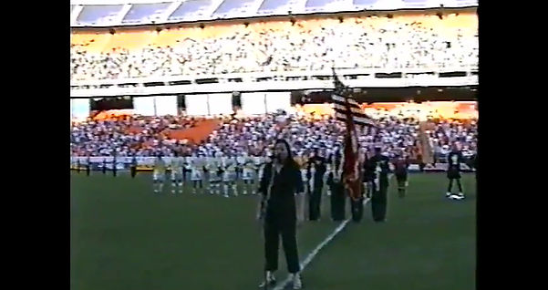 Colorado Rapids at Broncos Stadium National Anthem